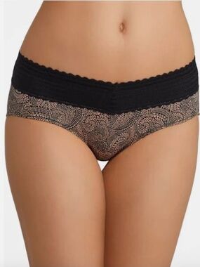 Warner's No Pinching, No Problems Dig-Free Comfort Waist with Lace Hipster